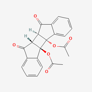 molecular formula C22H16O6 B1226439 DCID CAS No. 130817-81-1