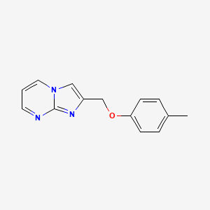 2-[(4-Methylphenoxy)methyl]imidazo[1,2-a]pyrimidine