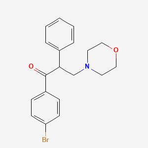 1-(4-Bromophenyl)-3-(4-morpholinyl)-2-phenyl-1-propanone