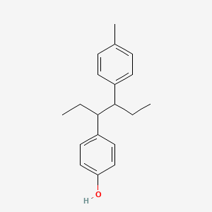 4-[1-Ethyl-2-(4-methylphenyl)butyl]phenol