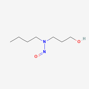 molecular formula C7H16N2O2 B1226488 Butyl(3-hydroxypropyl)nitrosamine CAS No. 51938-13-7