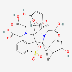 molecular formula C29H28N2O13S B1226497 Phthalexon S CAS No. 32736-66-6