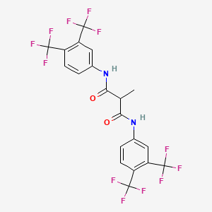 N,N'-Bis(3,4-ditrifluoromethylphenyl)methylmalonamide