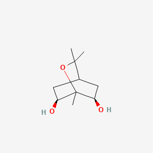 molecular formula C10H18O3 B1226541 Clesidren CAS No. 1310101-21-3