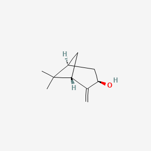 molecular formula C10H16O B1226544 (-)-反式-蒎烯醇 CAS No. 547-61-5