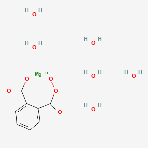 molecular formula C16H22MgO16 B1226580 Magnesium monoperoxyphthalate hexahydrate CAS No. 84665-66-7