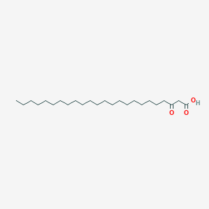 molecular formula C24H46O3 B1226585 3-Oxotetracosanoic acid 