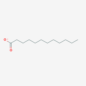 molecular formula C12H23O2- B1226587 Dodecanoate 