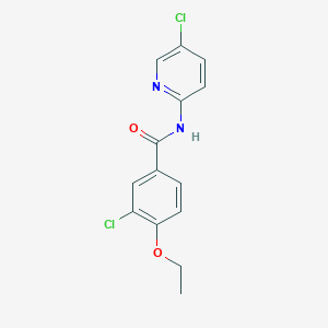 3-chloro-N-(5-chloro-2-pyridinyl)-4-ethoxybenzamide