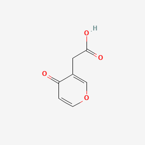 molecular formula C7H6O4 B1226657 Xylaric acid CAS No. 10158-64-2