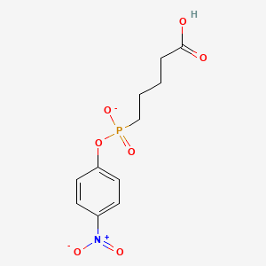 5-(Para-nitrophenyl phosphonate)-pentanoic acid