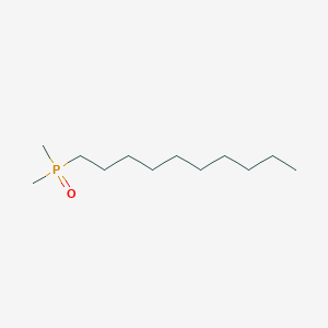 molecular formula C12H27OP B1226676 Decyl(Dimethyl)phosphine Oxide CAS No. 2190-95-6