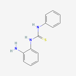 molecular formula C13H13N3S B1226692 1-(2-Aminophenyl)-3-phenylthiourea CAS No. 21578-46-1