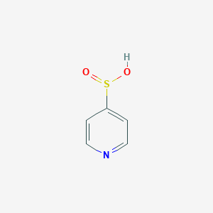 molecular formula C5H5NO2S B012267 4-Pyridinesulfinic acid CAS No. 101084-78-0
