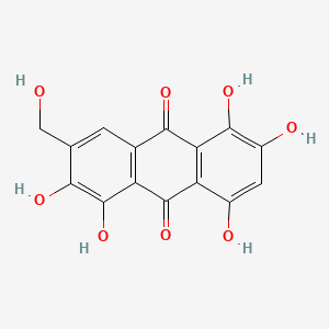 molecular formula C15H10O8 B1226709 Asperthecin CAS No. 10089-00-6
