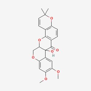 molecular formula C23H22O7 B1226736 (Rac)-Tephrosin 