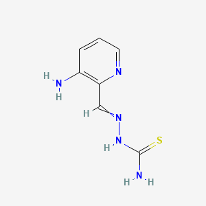 molecular formula C7H9N5S B1226742 Triapine 