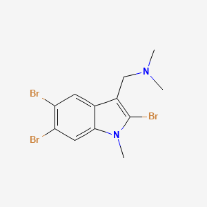 2,5,6-Tribromo-1-methylgramine
