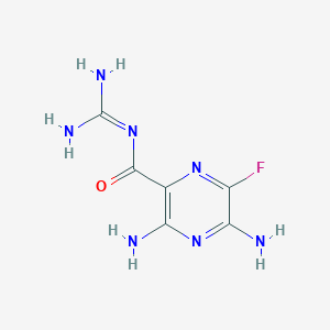 3,5-Diamino-6-fluoro-2-pyrazinoylguanidine