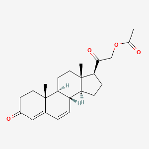 6-Dehydrodeoxycorticosterone acetate