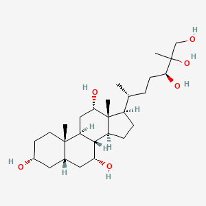 Cholestane-3,7,12,24,25,26-hexol