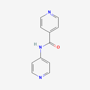molecular formula C11H9N3O B1226781 N-(Pyridin-4-yl)isonicotinamide CAS No. 64479-78-3
