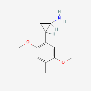 2-(2,5-Dimethoxy-4-methylphenyl)cyclopropylamine
