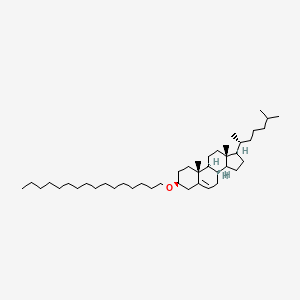 molecular formula C43H78O B1226802 Cholest-5-ene, 3-(hexadecyloxy)-, (3beta)- CAS No. 22032-48-0