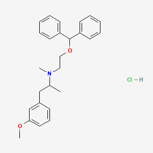 molecular formula C26H32ClNO2 B1226808 Hoe 263 CAS No. 32847-88-4