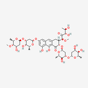 molecular formula C45H64O21 B1226810 Olivomycin CAS No. 11006-70-5