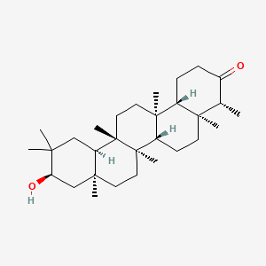 21alpha-Hydroxyfriedelan-3-one