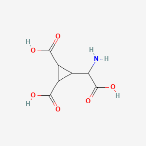 molecular formula C7H9NO6 B1226837 Dcg-IV 
