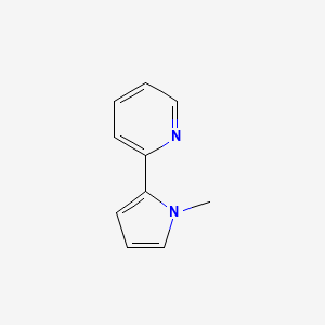 molecular formula C10H10N2 B1226847 alpha-Nicotyrine CAS No. 525-75-7