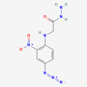N-(4-Azido-2-nitrophenyl)glycyl hydrazide