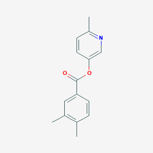 3,4-Dimethylbenzoic acid (6-methyl-3-pyridinyl) ester