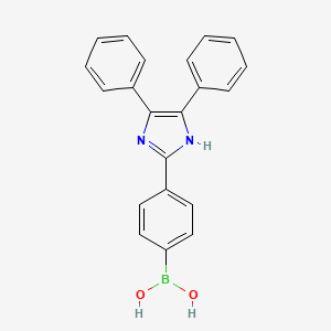 [4-(4,5-diphenyl-1H-imidazol-2-yl)phenyl]boronic Acid