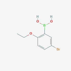 molecular formula C8H10BBrO3 B1226876 5-Bromo-2-ethoxyphenylboronic acid CAS No. 352525-82-7