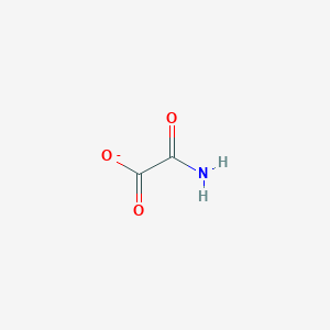 molecular formula C2H2NO3- B1226882 Oxamate 