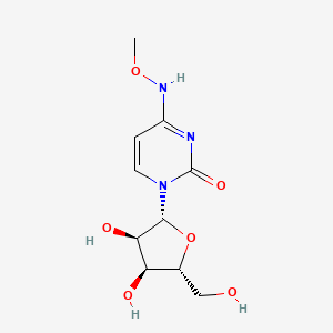 molecular formula C10H15N3O6 B1226892 N(4)-Methoxycytidine CAS No. 6082-19-5