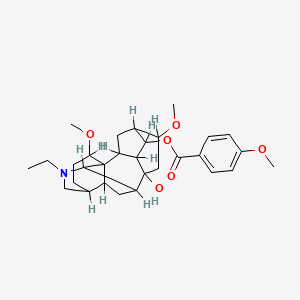 molecular formula C30H41NO6 B1226894 Contortumine CAS No. 131653-96-8