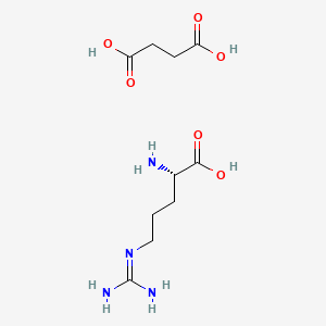 molecular formula C10H20N4O6 B1226896 N(2)-Succinylarginine CAS No. 19914-51-3
