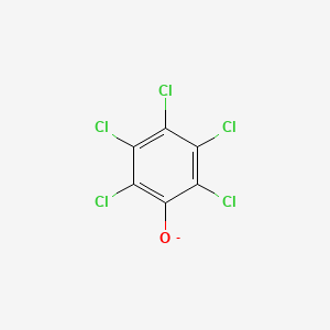 molecular formula C6Cl5O- B1226921 Pentachlorophenolate 