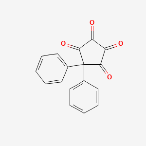 molecular formula C17H10O4 B1226927 1,1-Diphenylcyclopentanetetrone CAS No. 41998-32-7