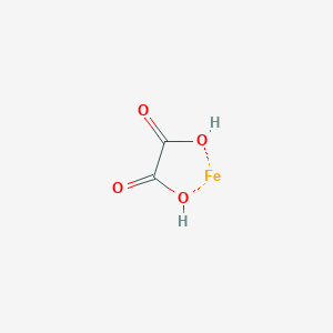 molecular formula FeC2O4<br>C2H2FeO4 B1226959 FERROUS OXALATE CAS No. 15843-42-2