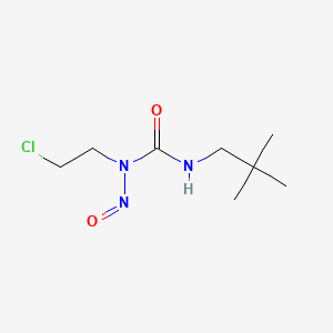 molecular formula C8H16ClN3O2 B1226982 Pentamustine CAS No. 73105-03-0