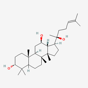 molecular formula C30H52O3 B1226987 Folienetriol CAS No. 6892-79-1