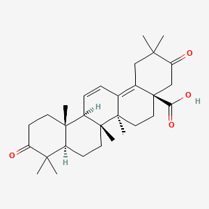 molecular formula C30H42O4 B1226989 Papyriogenin A CAS No. 59076-79-8
