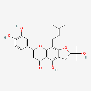 molecular formula C25H28O7 B1227013 Dorsmanin G 