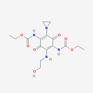 molecular formula C16H22N4O7 B1227028 Azqmaa CAS No. 77280-56-9