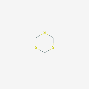 molecular formula C3H6S3 B122704 1,3,5-三硫杂环己烷 CAS No. 291-21-4